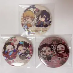 鬼滅の刃 竈門炭治郎 竈門禰豆子 我妻善逸 嘴平伊之助 缶バッジ 纏め売り