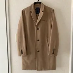 【新品】GAP イタリアンウール チェスターコート ブラウン メンズ XSサイズのサムネイル