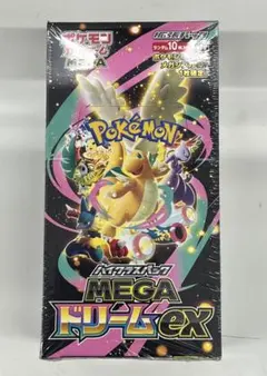 ポケモンカードゲーム MEGAドリームEX ボックスシュリンク付き