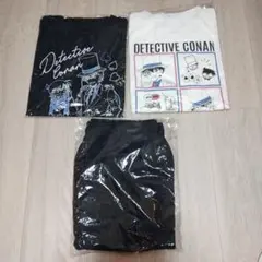 名探偵コナン Tシャツ2枚、ハーフパンツ　セット Mサイズ