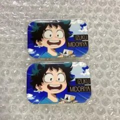 緑谷出久 幼少期 まるかくカンバッジ 缶バッジ セット ヒロアカ