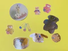 〚19〛mojojojo カット済み シール ステッカー セット おすそ分け