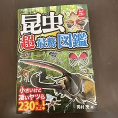 昆虫超最驚図鑑 驚きの能力と姿!小さいけど凄いヤツら230匹以上!