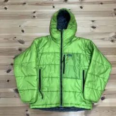 【美品】　2002 patagonia ゲッコーグリーン ダスパーカ　Sサイズ
