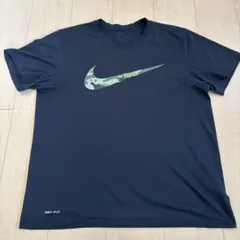 NIKE DRI-FIT カモフラージュロゴ Tシャツ 2XL