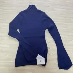 GRL ハイネックベルスリーブリブニットトップス