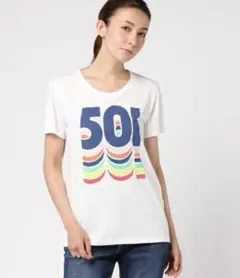 ◉ 新品 未使用 ◉ リーバイス 501 グラフィック半袖Tシャツ ホワイト