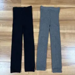 UNIQLO ヒートテック エクストラウォーム ボアレギンス 130 2着セット