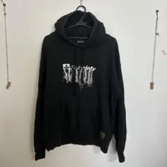 希少 Subciety ブラック パーカー ヴィンテージ XL レア