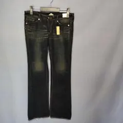 ウエスト66 cmブーツカットデニムジーンズ