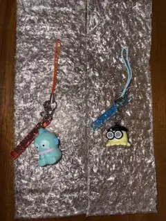 サンリオ　ハンギョドン シークレットストラップ おもしろフェイスデザイン