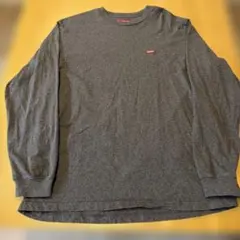 Supreme スモールボックスロゴ 長袖Tシャツ グレー M 美品 予想金額 