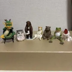 動物フィギュアセット カプセルトイ
