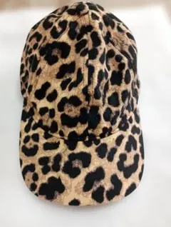 ZARA レオパード柄 キャップ 帽子