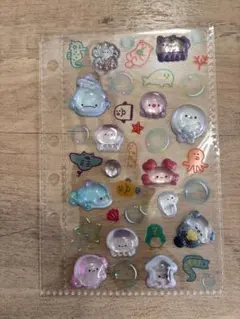 ボンボンドロップシール　ぷかぷかボンボン　おすそわけシール②