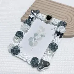 トレカケース ホイップデコ B8 黒 白 グレー