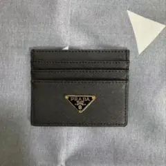 PRADA サフィアーノレザー カードケース ブラック