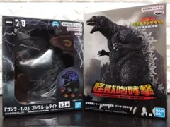 ゴジラ-1.0 ゴジラルームライト＆怪獣咆哮撃 ゴジラ(2001) 2点セット