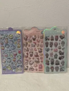 ちいかわwaterシールステッチシール3枚セット