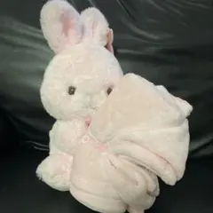 いっしょにぬくぬくうさぎさん ブランケット付き タイトー限定 ピンク