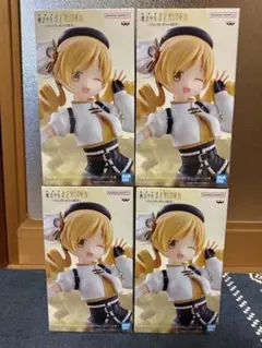 劇場版 魔法少女まどか⭐︎マギカ 【ワルプルギスの廻天】巴マミ　フィギュア　4個