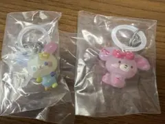 ゆるっとめじるしアクセサリー ウサハナ　ぼんぼんリりぼん　2個セット