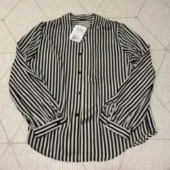 UNITED ARROWS ストライプ　長袖　ブラウス　サイズ38のサムネイル