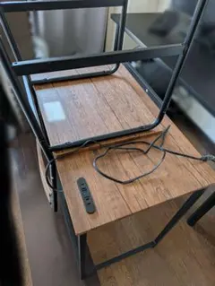 モダン モノトーン ダーク系 y2k ビンテージ パソコンデスク 学習机