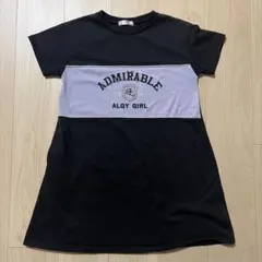 ALGY 半袖Tシャツワンピース　XS 140cm