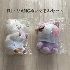 BT21 RJ MANG ぬいぐるみ 2点セット JIN J-HOPE