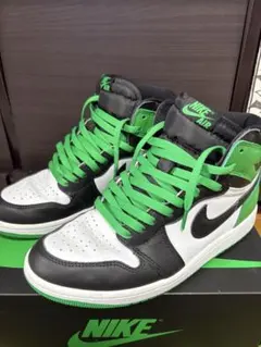 AIR JORDAN 1 RETRO HIGH OG LUCKY GREENのサムネイル
