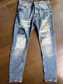 Magine マージン ダメージ加工デニムパンツ - メルカリ