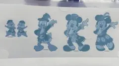 ディズニーハロウィン2022 ステッカー4枚組