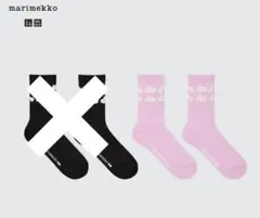 マリメッコ×ユニクロ コラボ ヒートテックソックス1足