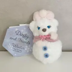 Duffy and Friends シェリーメイ 雪だるま ぬいぐるみチャーム