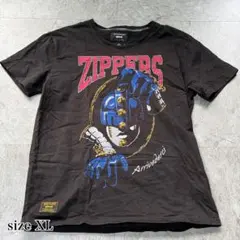 glamb × JOJO ZIPPERS Tシャツ XL 4 黒 コラボのサムネイル