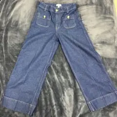 H&M ダークブルー ハイウエストデニム EUR 38