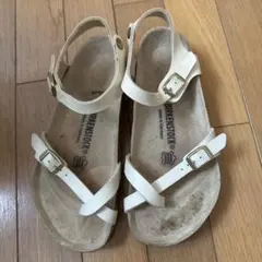 BIRKENSTOCK サンダル ホワイト 38サイズのサムネイル