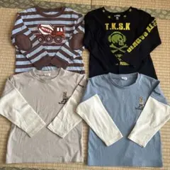 ロンT 長袖　トップス　110センチ　男の子　まとめ売り