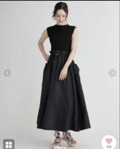 CELFORD セルフォード ドロストニットドッキングワンピース
