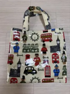 Harrods ロンドンデザイン トートバッグ