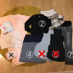 出産準備セット　マタニティ　授乳口付き授乳服