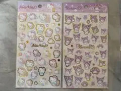 ハローキティ&クロミちゃんシールセット