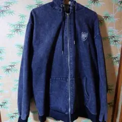 CHIP CLIP ダークグレー デニムジャケット (LL)