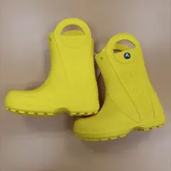 CROCS クロックス キッズ レインブーツ 18cm 新品未使用のサムネイル