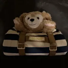 ダッフィー　ストライプ　ブランケット