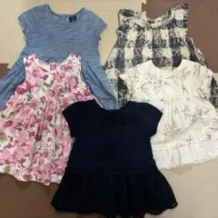 80 70 babygap ワンピース チュニック 5点 12-18Mのサムネイル