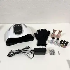 ジェルネイルセット 10点まとめ売り LEDライト ジェルネイル マグネット