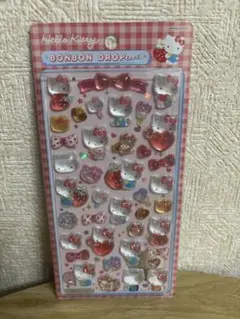 ボンボンドロップシール　赤キティ　正規品