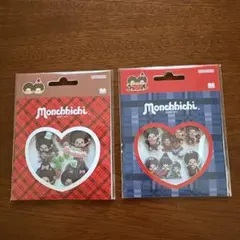 未使用、モンチッチ、シール、2点セット